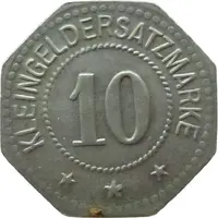 10 Pfennigs - Hildesheim Senkingwerk A.G.