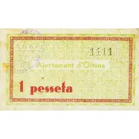 1 Peseta Oliana