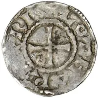 Denier - Lothair II and Emma