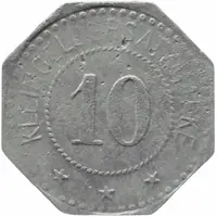 10 Pfennig - Regen Anton Wieninger