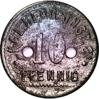 10 Pfennig - Gladbeck Kriegsgef.-Lager K.B.J. 2