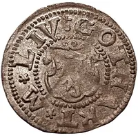 1 Schilling - Gotthard Kettler Reval, bumpy bottom with rising sides