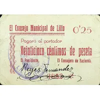 25 Céntimos Lillo