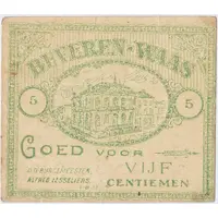 5 Centimes Beveren-Waas