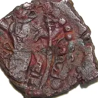 Stater - Peroz Varahrananshah Kushano-Sassanian style, unknown mint