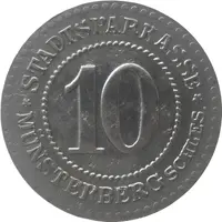10 Pfennig - Münsterberg