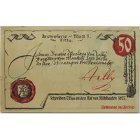 50 Pfennig Archive Series - Issue 5: Tilly