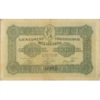 50 Céntimos Bellaguarda