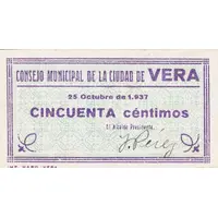 50 Céntimos Vera