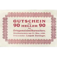 90 Heller Oberwolfern