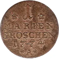 1 Mariengroschen - Frederick II