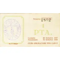 1 Peseta Os de Balaguer