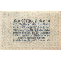 50 Heller Waidhofen an der Thaya