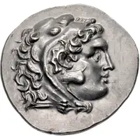Tetradrachm - Cavarus In the name of Alexander III, Kabyle