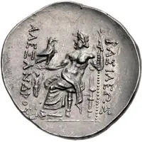 Tetradrachm - Cavarus In the name of Alexander III, Kabyle