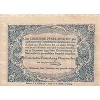 20 Heller Pfarrwerfen