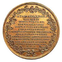 Medal nagrodowy Komisji Edukacji Narodowej - Stanisław August Poniatowski Warszawa mint