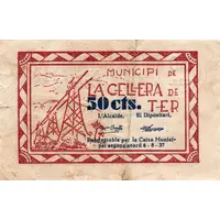 50 Céntimos La Cellera de Ter