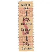 1 Pfennig Ertel and Sohn