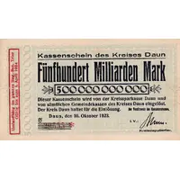 500 000 000 000 Mark