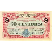 50 Centimes - Chambre de Commerce de Cognac 16