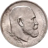 3 Mark - William II 25 years of reign