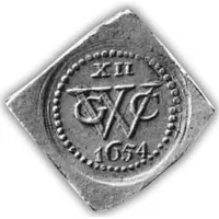 12 Stuivers Dutch West India Company, Recife Mint