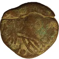 Pul countermarked Caffa's 'Christogram'