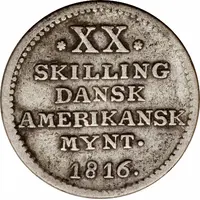 20 Skilling - Frederik VI