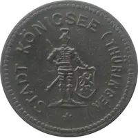 10 Pfennig - Königsee in Thüringen