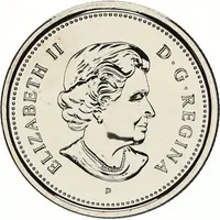 25 Cents - Elizabeth II Santa Claus