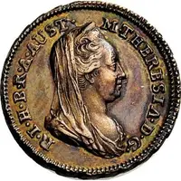 1/2 Kreuzer - Maria Theresia Hall