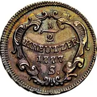 1/2 Kreuzer - Maria Theresia Hall