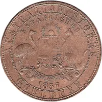 1 Penny - Davies Alexander and Co Goulburn, New South Wales