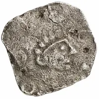 Denier - Gottfried II Herstal mint