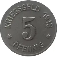 5 Pfennig - Leobschütz