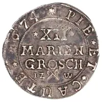 12 Mariengroschen - Gustav bust