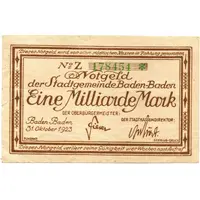 1 000 000 000 Mark