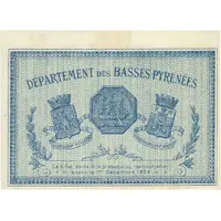 1 franc - Chambre de Commerce de Bayonne 64