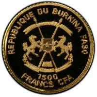 1500 Francs CFA The Sacred Crocodile