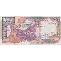 1000 Shilin / 1000 Shillings