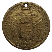 Token Commemorating 1 Nurnberg thaler 1763