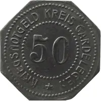 50 Pfennig - Gardelegen