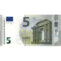 5 Euros Europa Series