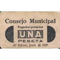 1 Peseta El Toboso