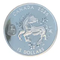 15 Dollars - Charles III Year of the Horse