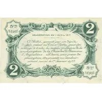 2 Francs - Chambre de Commerce d'Angoulême [16] <5ème série>