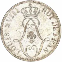 10 Centimes - Louis XVIII