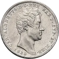 1 Lira - Carlo Alberto