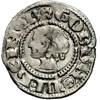 Denier - Gottfried II Köpfchen